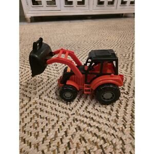 Polesie Toy Tractors Pull-Back Ray Toys Loose Red